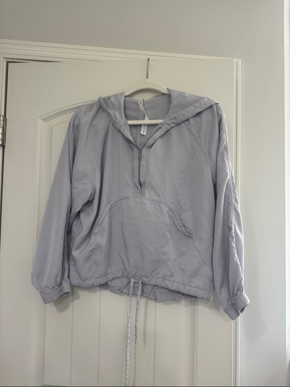 Lululemon Light Lavender Hooded Pullover Jacket